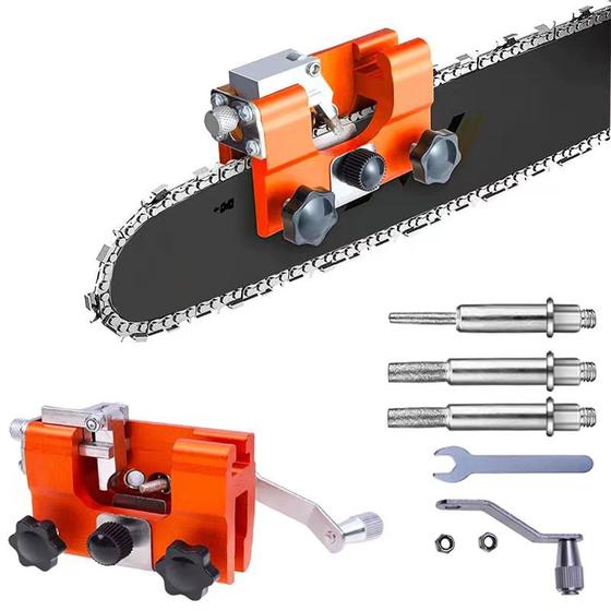 Cross-border New Hand Chain Grinder Portable Household Chain Grinder Tool Chain Clamping Sharpening Chain Grinder Manufacturers