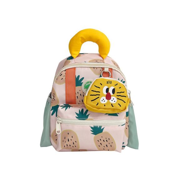 Kindergarten Schoolbag Boys and Girls Small Backpack 3-6 Years Old Baby Animal Children Backpack Dopamine Schoolbag