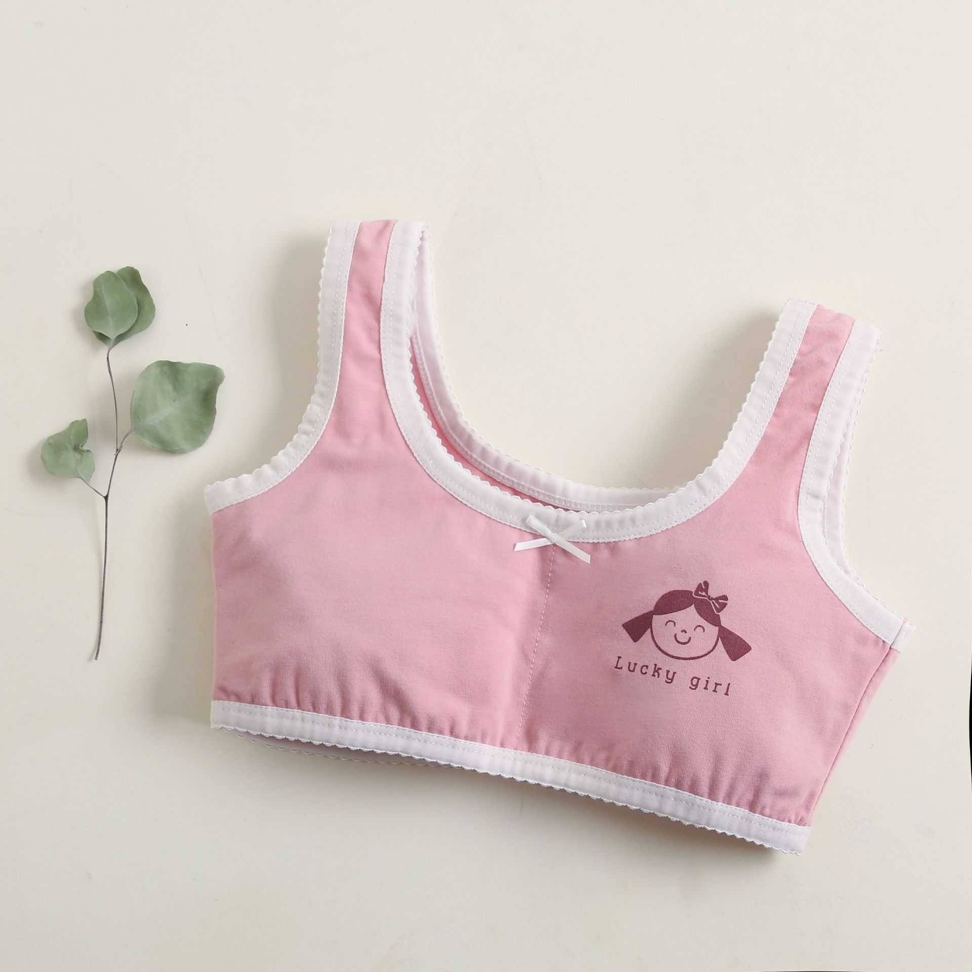 Girls' underwear children's bra development vest students new cotton class a summer female treasure wholesale cross-border Cotton