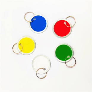 31mm round color aluminum tag card card label listing classification plate marking plate number plate factory direct sales
