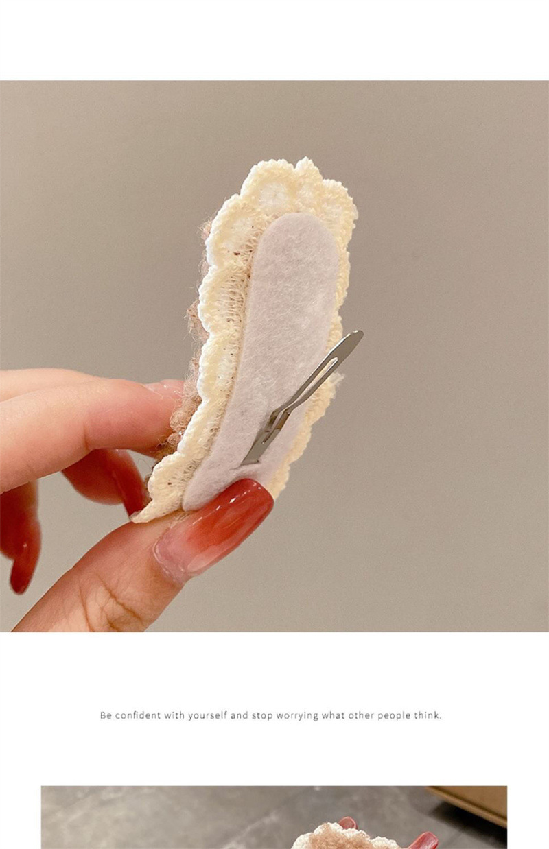 Autumn and Winter All-match Plush Hairpin Student Braided Hairpin Children's Clip Headwear Side Clip Bangs Clip Internet Celebrity Hairpin_voghion.com