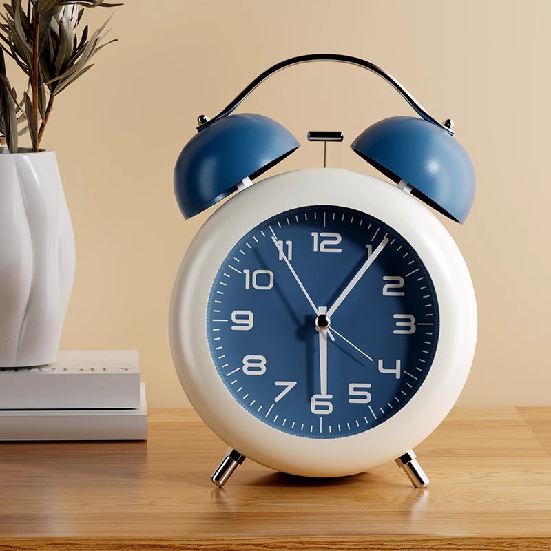 Alarm clock for students and children special wake-up artifact creative desktop clock decoration Bell smart night light small alarm clock