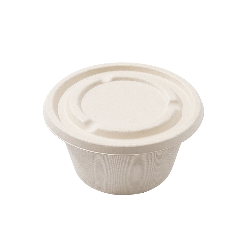 Degradable disposable sugar cane pulp seasoning Cup trial Cup dip box tomato sauce box take-out packaging quantity