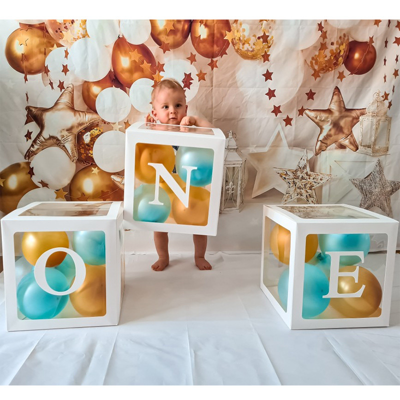 Net red 25cm small balloon box baby surprise box birthday confession wedding party love box manufacturers wholesale