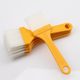 Factory wholesale thin handle plastic board brush 4mm thick yellow handle brush small keyboard brush oil dip sauce barbecue brush