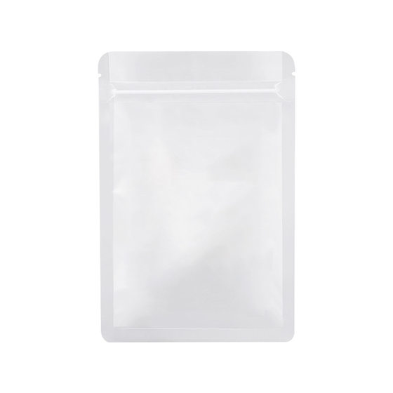 Simple frosted self-sealing bag transparent pull bone bag food packaging bag candy sealing bag tea sealing bag wholesale