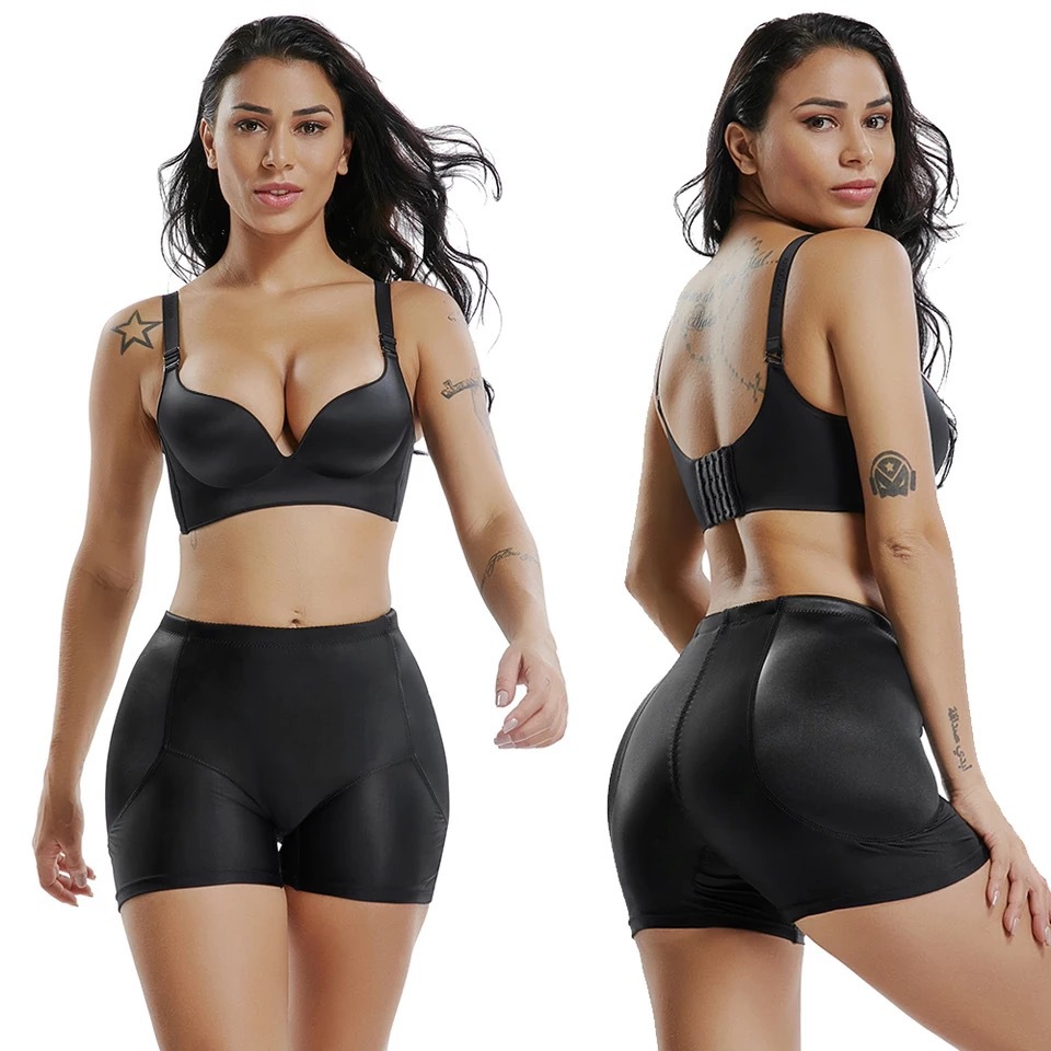 Shaping Pants Full Hip Pants Women's Bottoming Hip Increasing Hip Fake Ass Hip Lifting Pants Fixed Sponge Body Tight Underwear