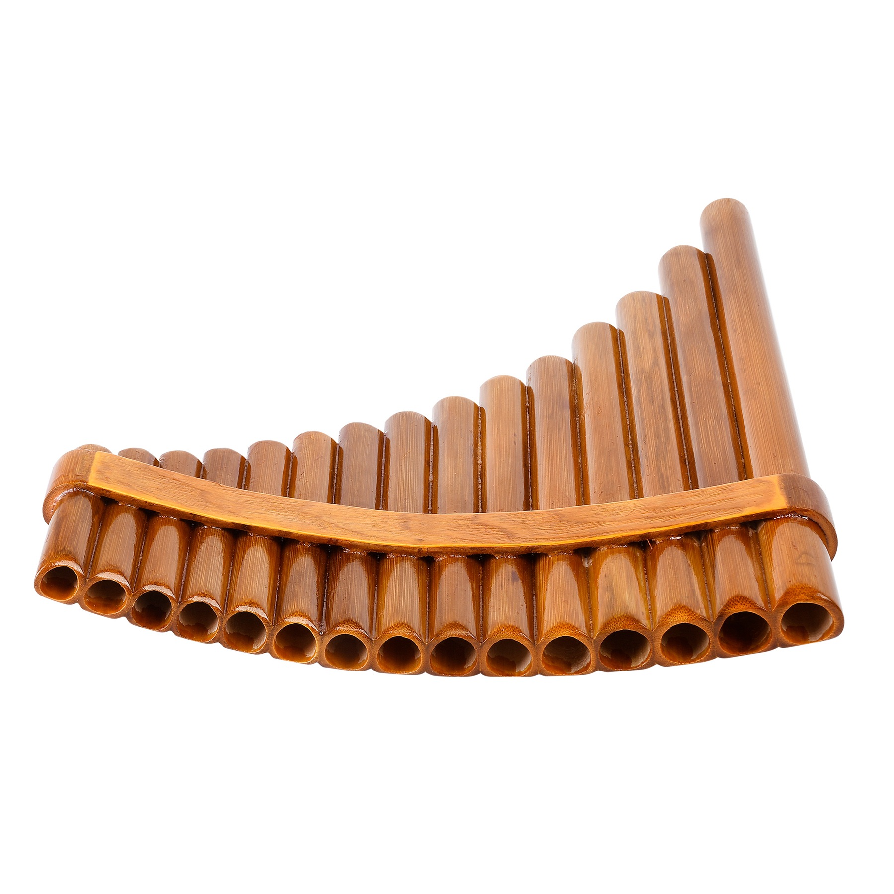 Muspor 15-tube G-tuned bamboo Pan Flute (with hoop)