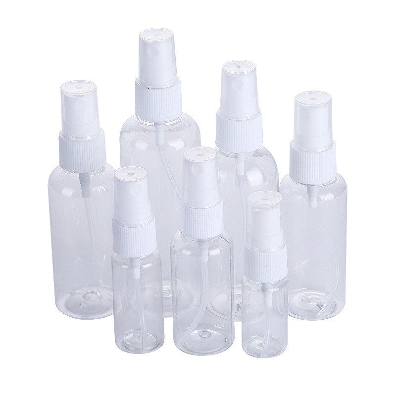 Wholesale 30ml50ml100ml ml transparent spray bottle pet plastic bottle small watering can alcohol spray sub-pack