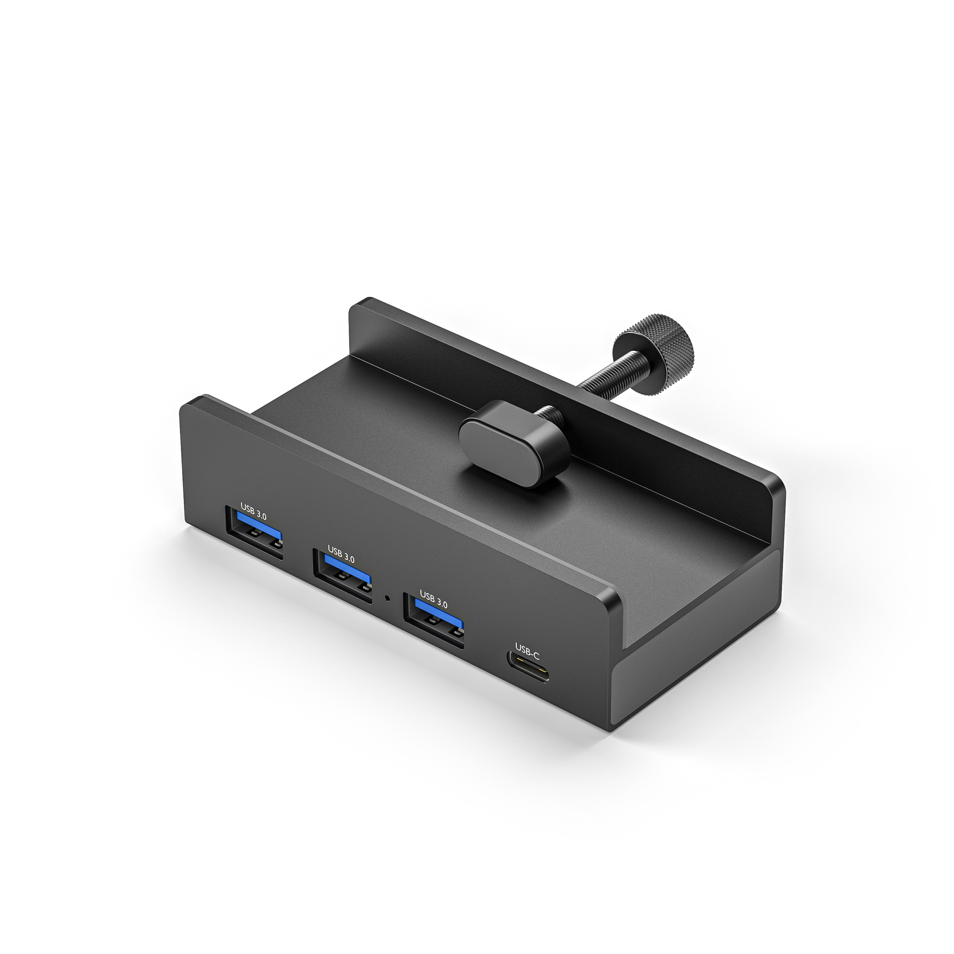 USB3.0 1 Буксировка 4 ступица док-станция ступица из алюминиевого сплава защелкивающийся ноутбук MAC настольный компьютер Универсальный