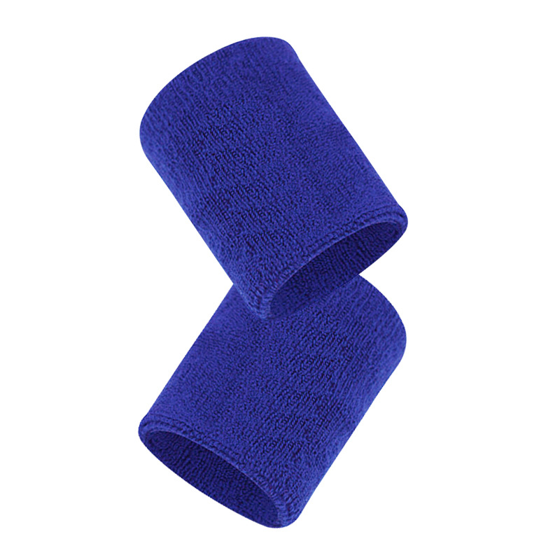 Simple Solid Color Sports Wrist Guard Sweat-absorbent Towel Badminton Fitness Wrist Bracer Running Basketball Wrist Strap Sweat Wrist