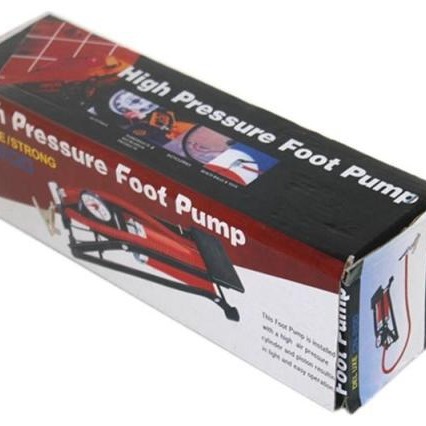Supply high-pressure foot-operated pump car inflator pump portable car tools