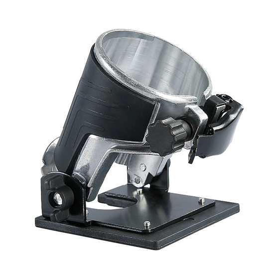 Dongcheng trimming machine base patchwork seaming machine adjustable 45 degree aluminum alloy slotted woodworking small gong machine universal accessories