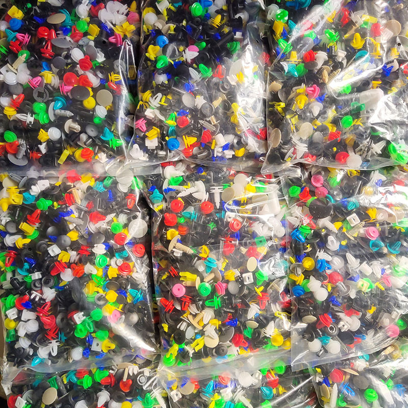 500pcs自動車汎用型混合バックルバンパー固定器混合プラスチック膨張ねじリベットクリップ|undefined