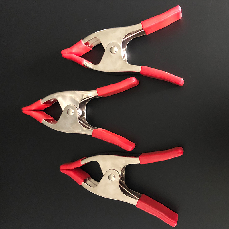 6 inch heavy duty metal A- line clip outdoor tent spring clip heavy duty strong woodworking clip wedding dress swing tail clip