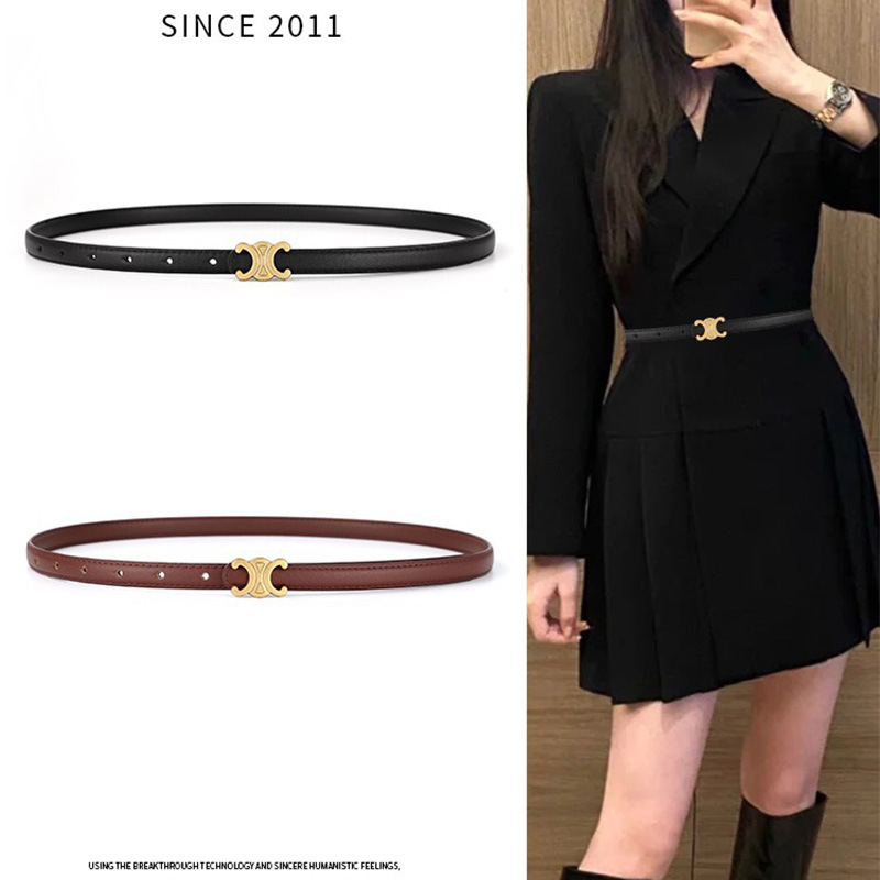 Factory wholesale Arc de Triomphe ladies belt fashion Joker retro belt trend European and American explosions pants belt