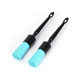 Wheel hub brush car wash brush soft fur wheel hub interior cleaning brush car fine washing beauty tool pure bristle brush set