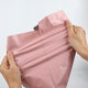 New material pink express bag thickened plastic express self-adhesive packaging bag white e-commerce waterproof packaging bag wholesale