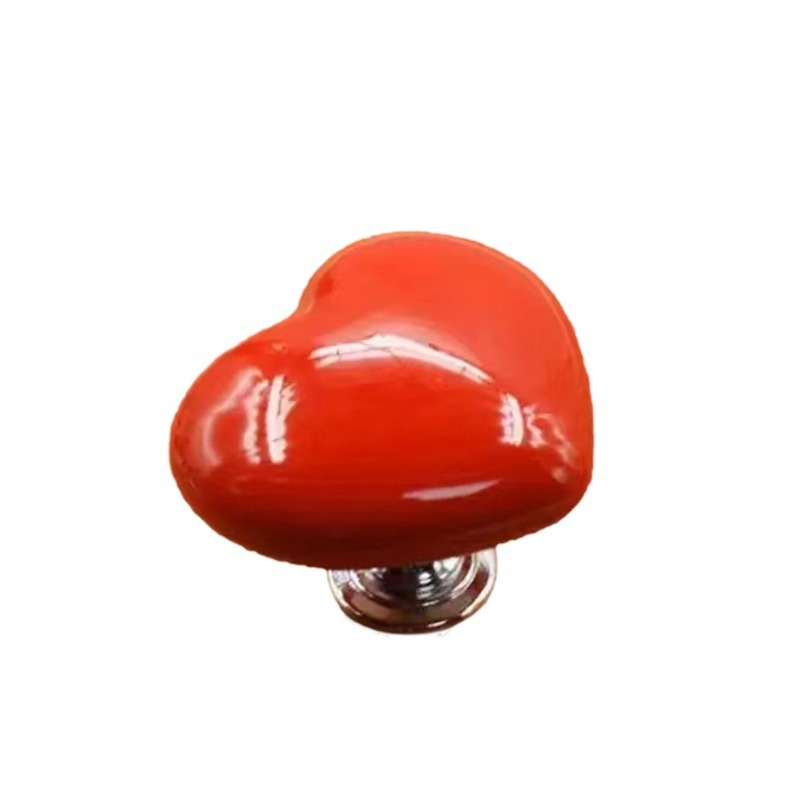 Toilet press button love heart-shaped accessories long manicure special universal flush switch extension toilet toilet