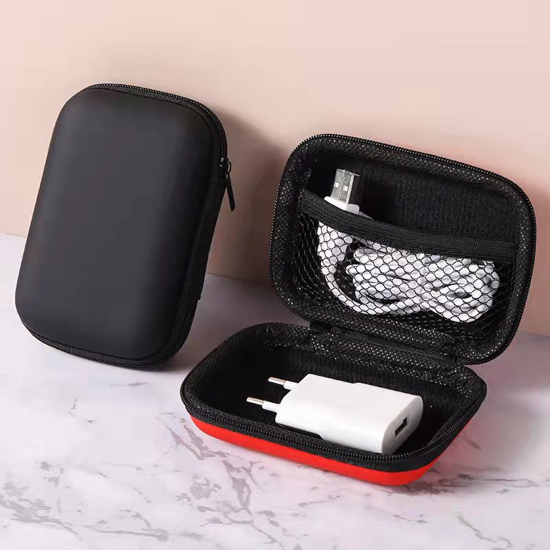 イヤホンバッグ充電器データケーブル収納バッグ多色オプションevaシンプルポータブルbluetoothイヤホンデジタル包装|undefined