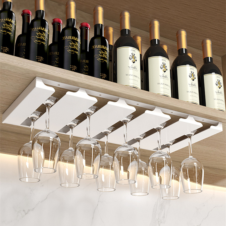 Creative High Foot Cup Rack Red Wine Cup Rack Inverted Hanging Household Wine Cup Rack Light Luxury High-end Ornaments Storage Rack