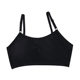 Cotton Student Underwear Bra Fixed Cup Wrapped Chest with Chest Pad Tube Top Development Period Anti-running Light Solid Color Underwear for Women
