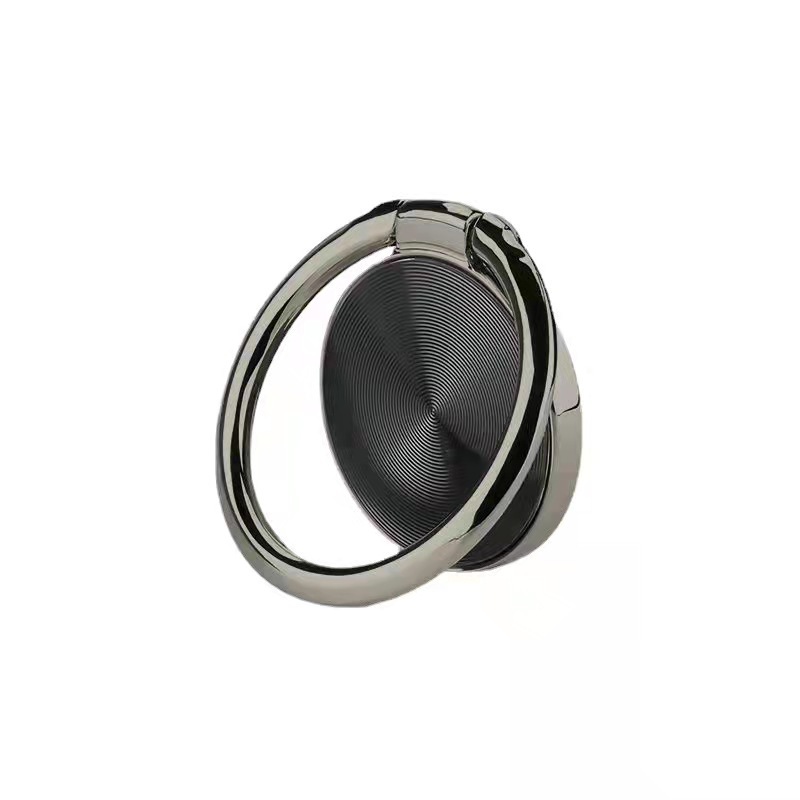 Mobile phone desktop bracket metal ring buckle New plated diamond CD pattern multi-functional lazy portable artifact bracket