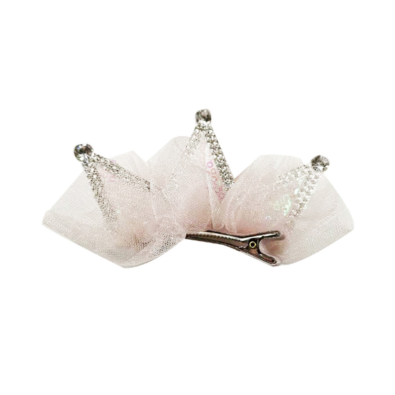 Korean children's full diamond crown top clip Princess temperament sweet headdress holiday birthday hair accessories baby hairpin