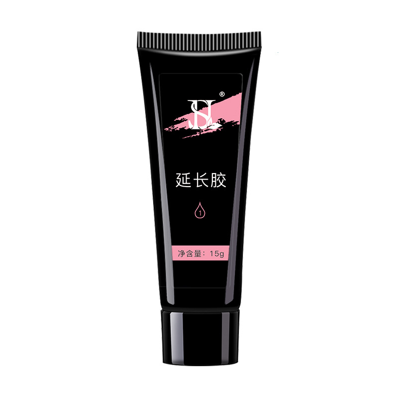 Cross-border new nail extension glue fast extension nail plant Nail Polish glue glitter sequins extension glue suit wholesale