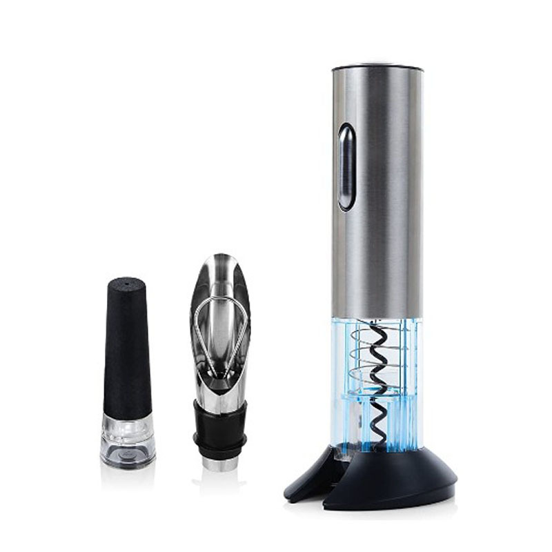 Gift box electric wine bottle opener four-piece wine bottle opener set cross-border Amazon