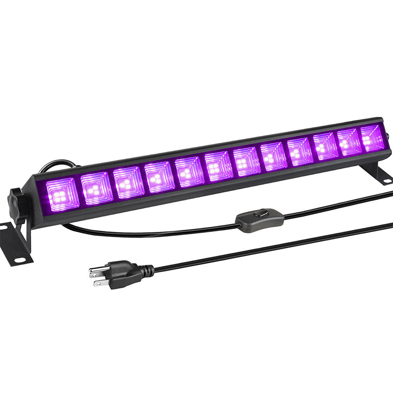 Uv 壁洗濯ランプパープルライトロングバーハロウィンお化け屋敷光ランプ Led 36 ワット 40led 装飾照明|undefined