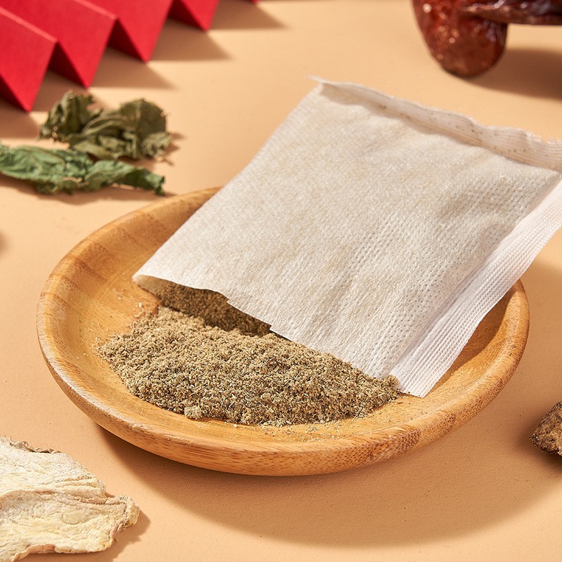 Tea bran shampoo bag plant herbal head therapy bag month fumigation hair care shampoo bag wholesale head soup
