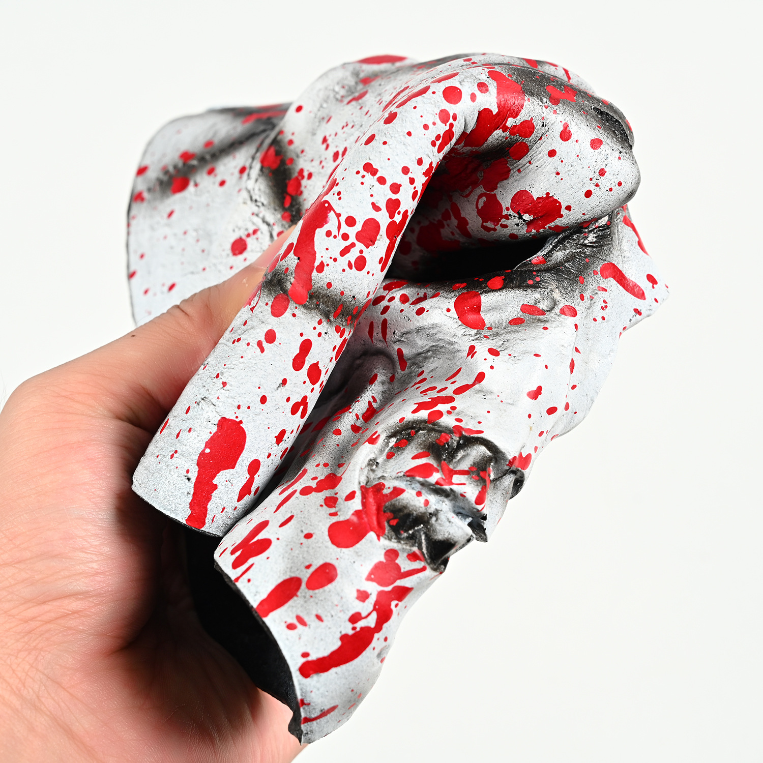 Halloween Dead Day 3D Soft PU Foam Bloody Skull Mask