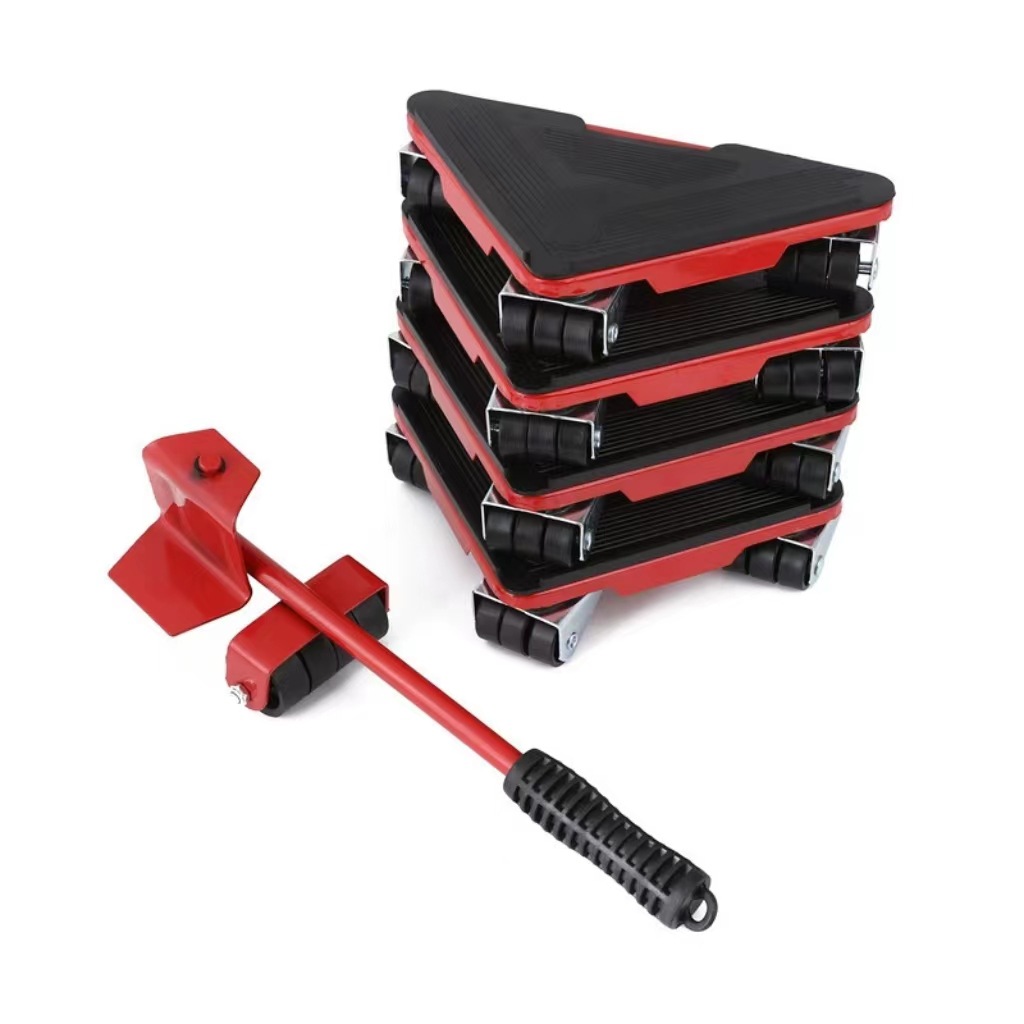 New Heavy Stuff Mover Triangle Moving Device Heavy Stuffs Moving Convenient Handling Tools 5-piece Set