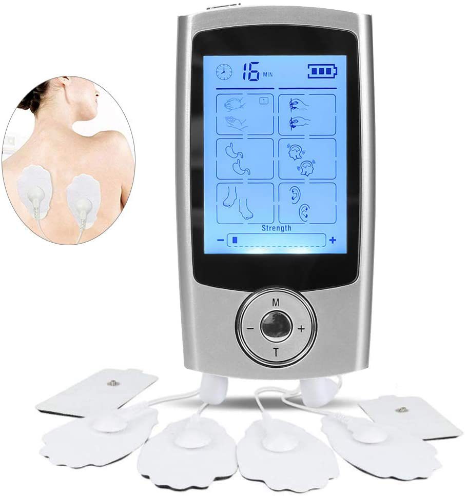 New 36 modes AB dual channel TENS physiotherapy instrument digital Meridian massager EMS pulse massager