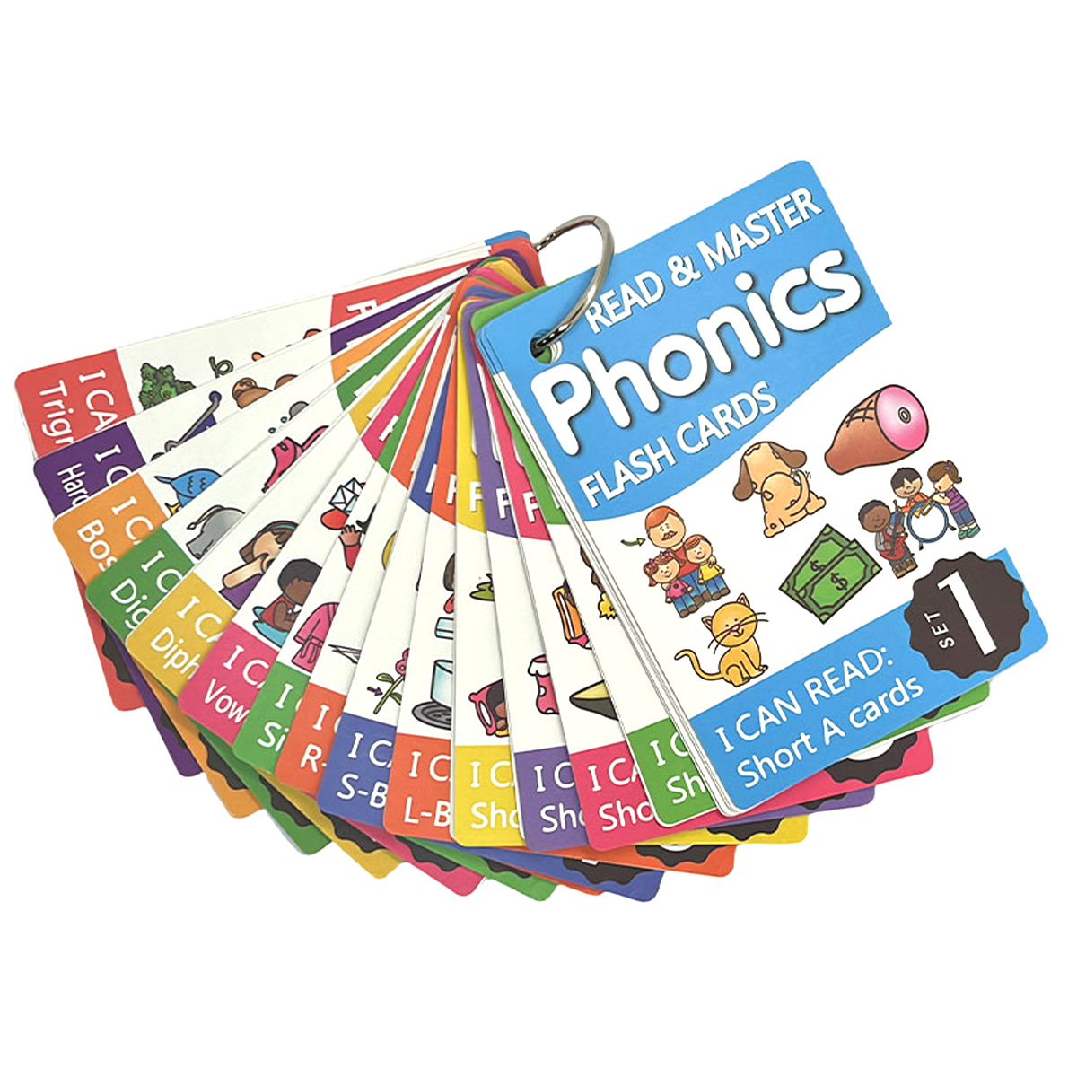 Manufacturer's Spot Cross-border Flash Cards English Word Cards Educational Cards Educational Science and Education Toys Kidsren's Gifts Teacher Teaching Aids