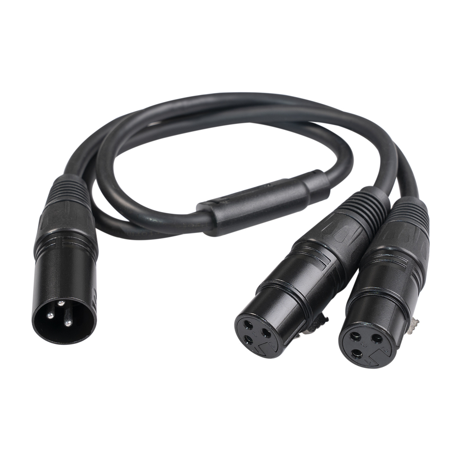 New all-copper conductor oxygen copper braided shield XLR 3pin Kanon 1 Revolution 2 bus adapter 0.5 meters