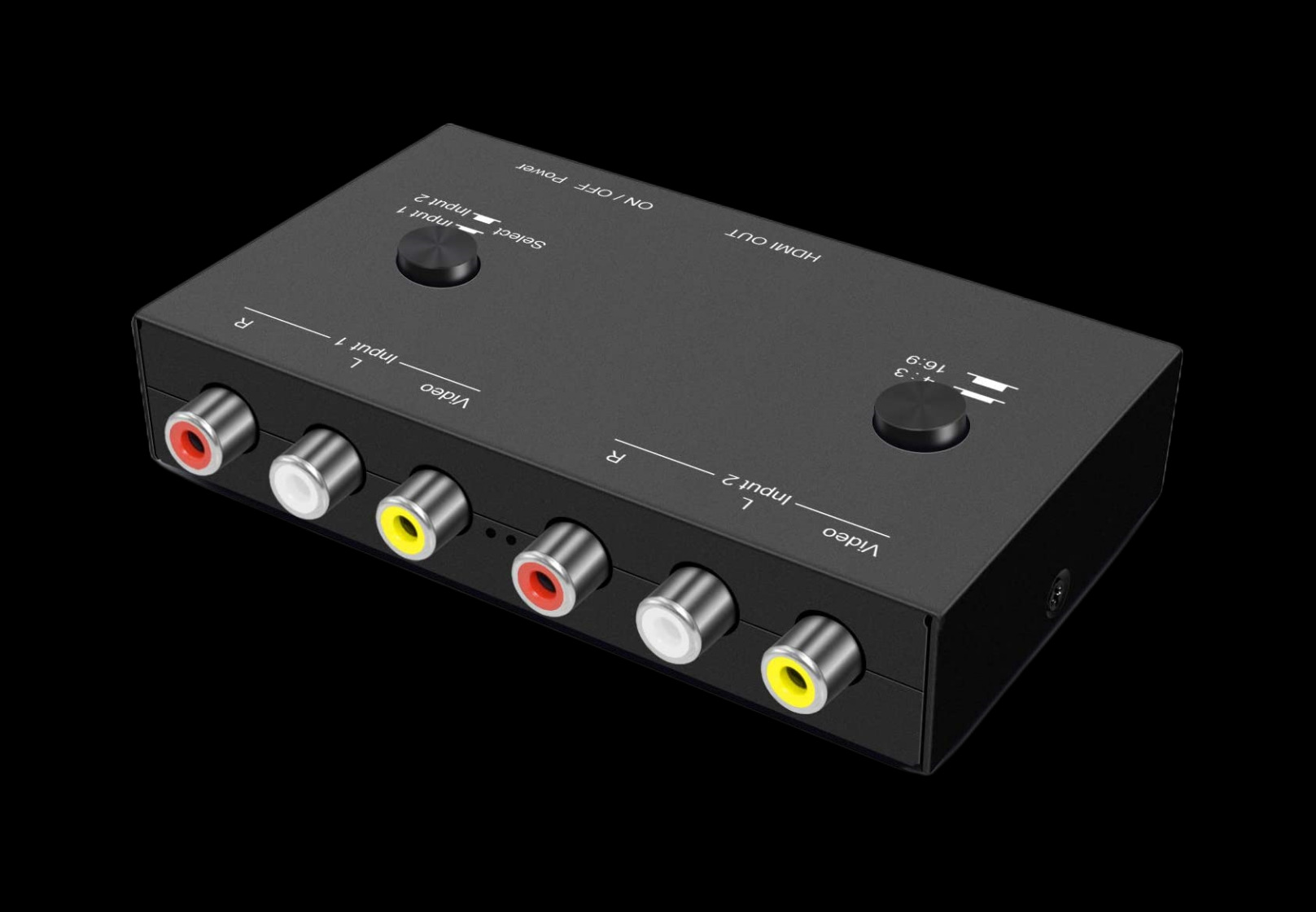 2-way AV TO HDMI 2AV TO HDMI 2RCA TO HDMI hot sale