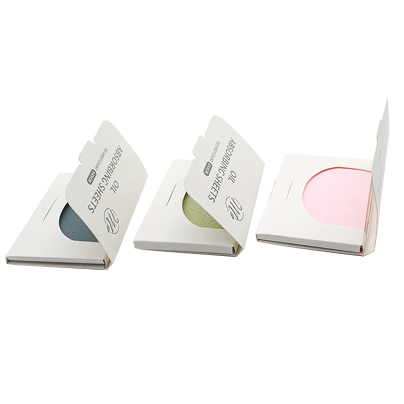 Face Oil Absorbing Paper 100 Pieces Summer Refreshing Oil Control Face Linen Portable Oil Absorbing Paper Wholesale for Female Students