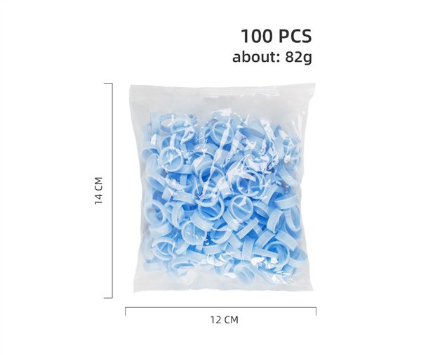 Semi-permanent tattoo color Cup ring Cup grafting eyelash glue silicone finger holder tattoo supplies tools wholesale