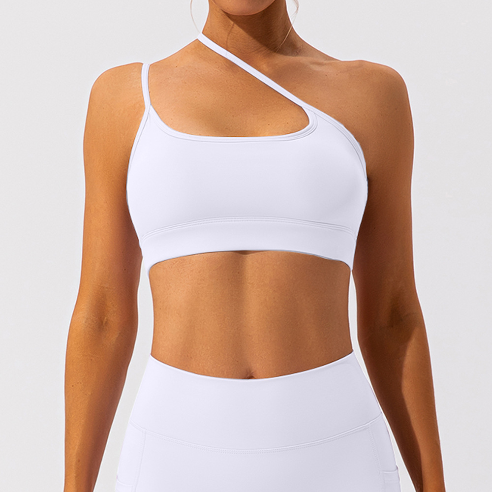 High-strength Adjustable Yoga Bra Push-up Shockproof Fitness Vest Quick-drying Running Naked Sports Underwear