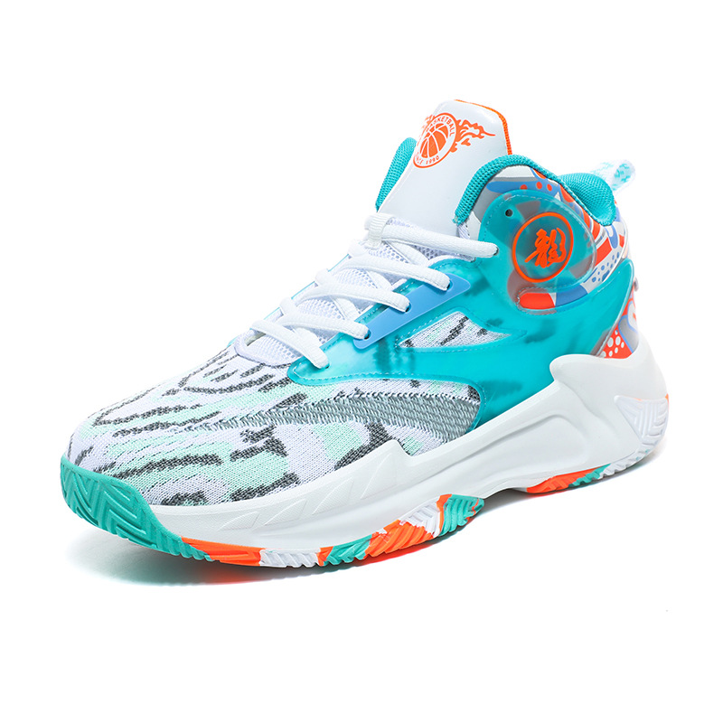 Basketball Shoes Men's 2023 Summer New Mesh Wear-resistant Lightweight Breathable Friction Sonic Game Actual Combat Sports Shoes