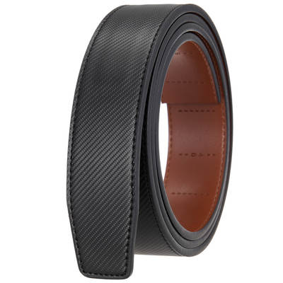 Automatic men's belt strip 3.5 wide automatic belt strip simple commuter belt strip LY35-0003