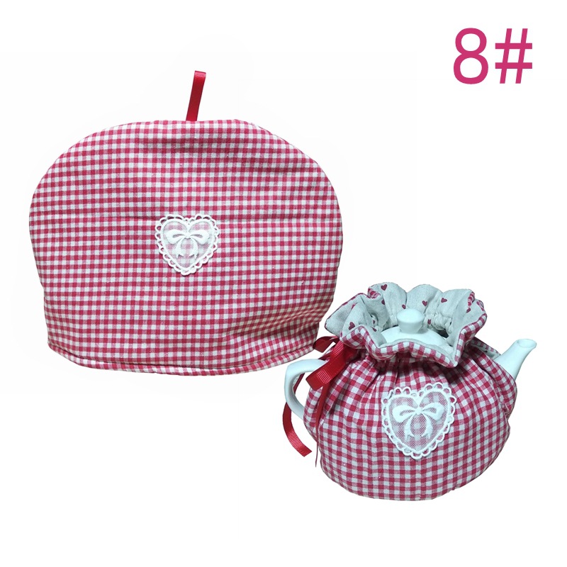 Household Tea Pot Insulation Cover Warm Dust-proof Anti-scalding Hand Cloth Cover Cotton Cloth Cotton Padded Tea Pot Cover