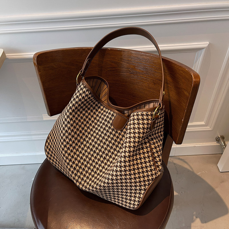 Sense Bag Women's Large Capacity 2022 New Fashion Autumn and Winter College Students' School Bag Commuting Shoulder Tote Bag
