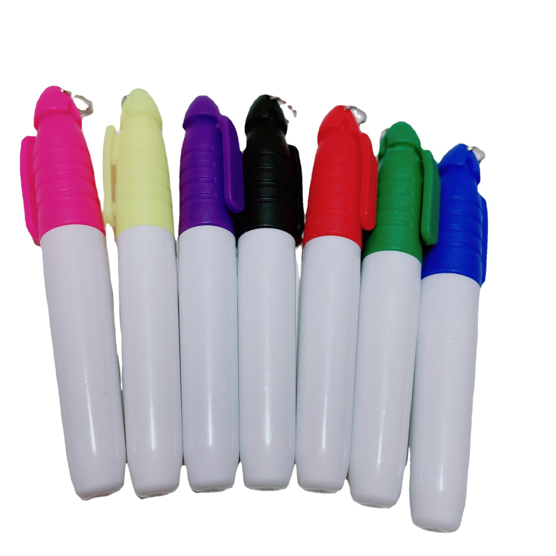 Spot golf special marker triangle iron buckle can be lanyard mini fluorescent marker spot