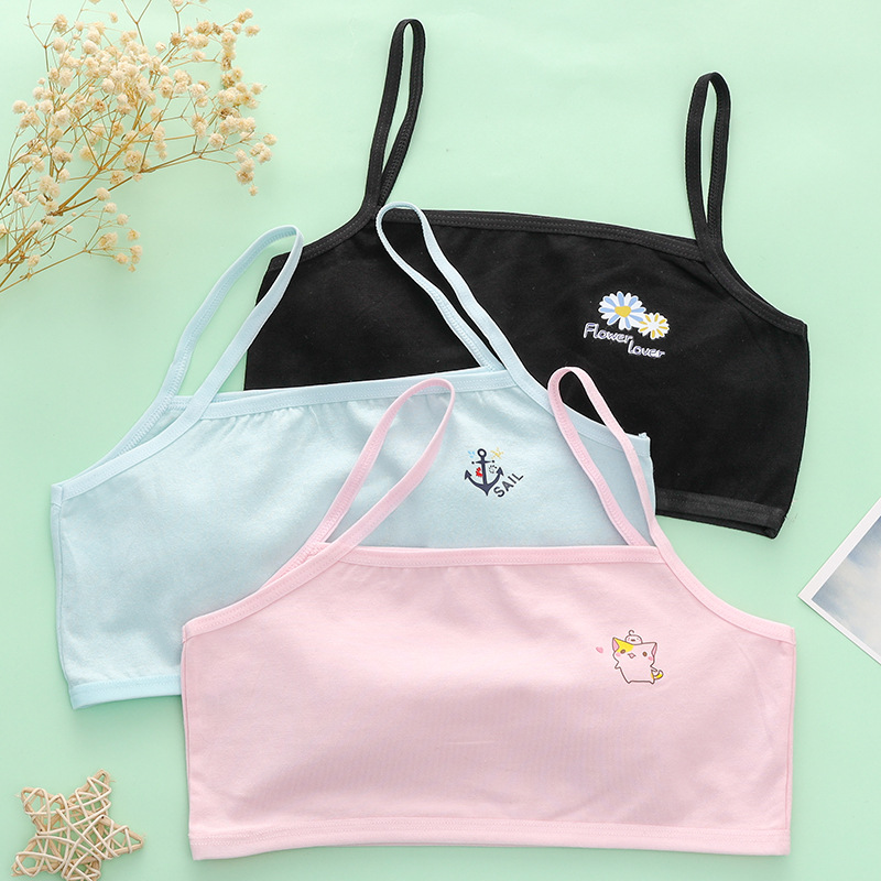 Development period small vest female student girl underwear big children 9-12-15-16 years old girl primary school girl bra