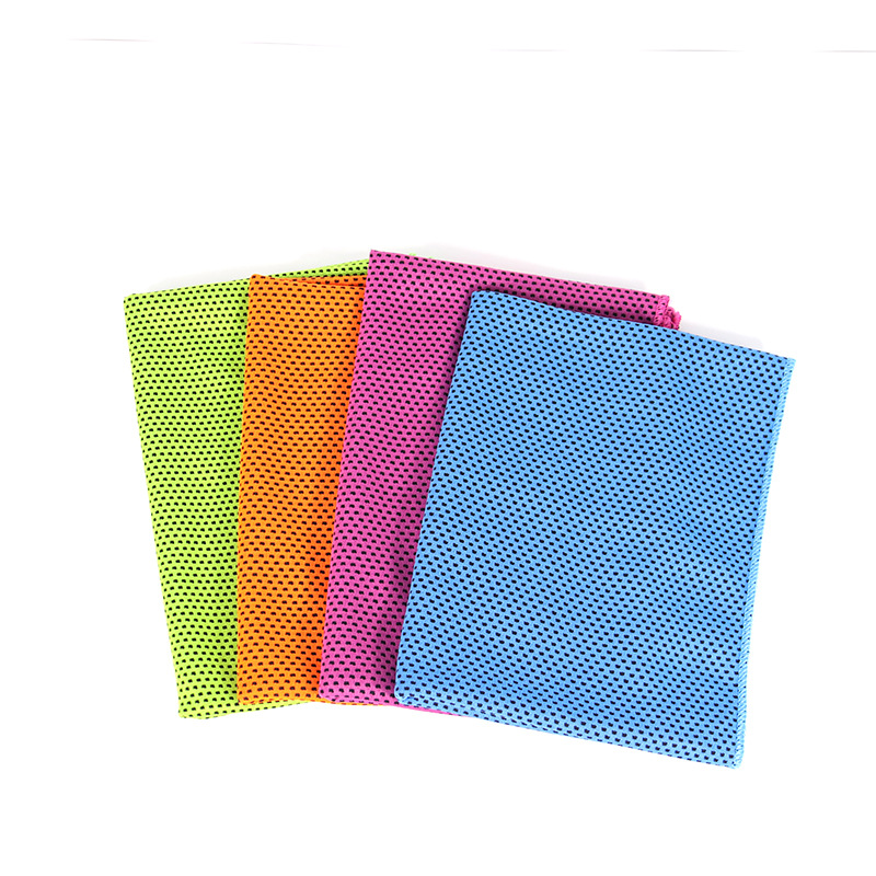 Factory Sales Fitness Sports Cooling Cool Towel Travel Portable Silicone Set Quick-drying Cool Sports Towel