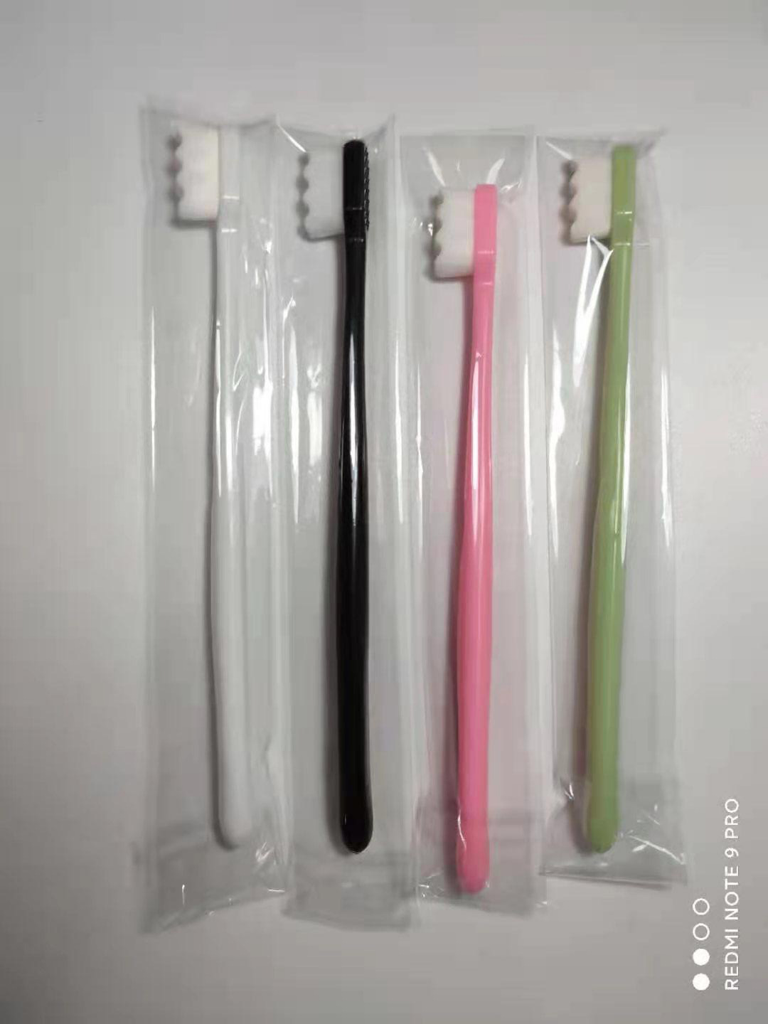 opp Bag Ten Thousand Fine Hair Toothbrush Gentle Soft Hair Pregnant Women Couple Adult Universal Small Head Home Pack Factory