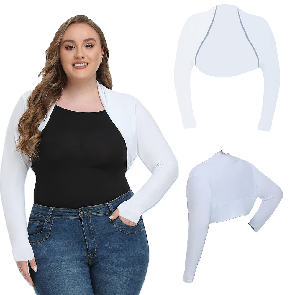 Summer Women's Outdoor Sports Sun Protection Shawl Quick-drying Breathable Sleeves Cycling Anti-uv Plus Size Ice Silk Ice Sleeves